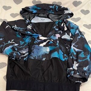 Ivy Park ink cloud floral XS jacket windbreaker like new